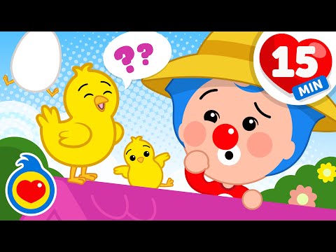 O Pintinho Se Engana 🐣 🙃 e muito mais! | 15 minutos de Música Infantil com Um Herói do Coração ❤️
