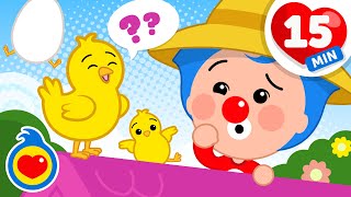 O Pintinho Se Engana 🐣 🙃 e muito mais! | 15 minutos de Música Infantil com Um Herói do Coração ❤️