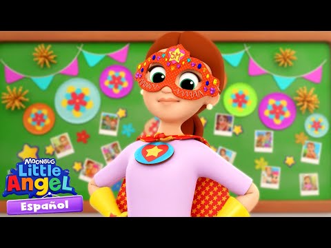 Mamá es mi superhéroe 💕 🦸 | Caricaturas | Canciones Infantiles🎵| Little Angel Español