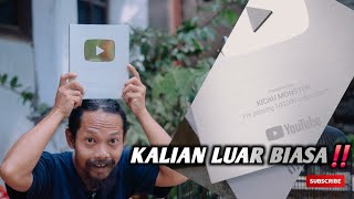 TERIMAKASIH KAWAN KAWAN ‼️ UNBOXING  SILVER PLAY BUTTON 