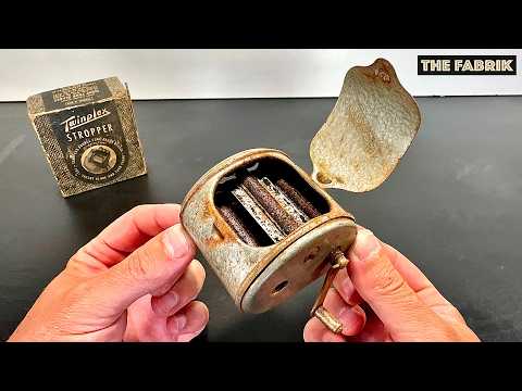 1920's Vintage Razor Blade Sharpener 'Twinplex' - Restoration