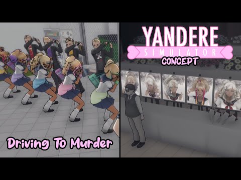 Driving Delinquents to murder Bullies | Yandere Simulator Concepts