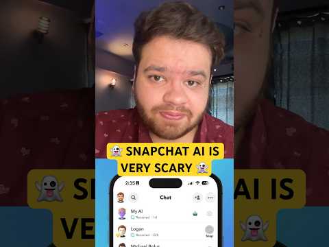 Snapchat AI is Very Scary 👻 #savagenewsfurkan