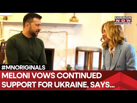 Meloni Vows Continued Support For Ukraine As Italy Hosts Leaders For Annual Recovery Conference