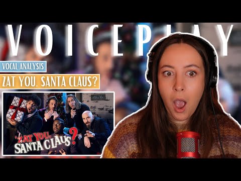 VOICEPLAY Zat U, Santa Claus? ft. J.None | Vocal Coach Reaction (& Analysis) | Jennifer Glatzhofer