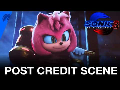 Sonic the Hedgehog 3 (2024) | AMY ROSE POST CREDIT SCENE | Metal Sonic Army, Sonic Movie 4 & More!