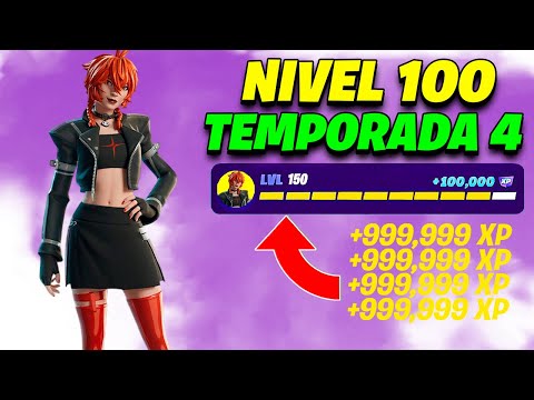 [MAPA de XP] Como *SUBIR RAPIDO DE NIVEL* en FORTNITE 2024 *BUG de EXPERIENCIA* Temporada 4 XP BUG