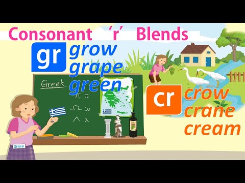 cr gr | Consonant Blends | Phonics Reader | Grace Feeds the Cranes I Go Phonics 3B Unit 5 | EFL - YouTube