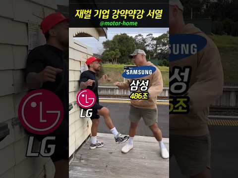 재벌 어깨빵 서열 순위! 거리 전체가 지뢰밭.. #강약약강 #서열정리