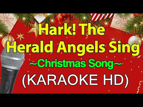 Hark! The Herald Angels Sing - Chistmas Song (KARAOKE HD)