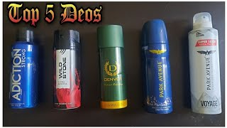 Top 5 Deodrants For Men Attractive & Long Lasting || Best Price Under 399 ||🔥