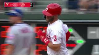 PHILLIES: Bryce Harper with his first home run of the year