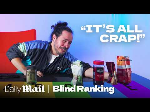 Coffee Expert Ranks 19 Weird Coffees Blindfolded | Blind Ranking | Daily Mail