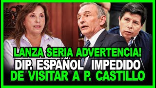 ALERTA! Naciones Unidas a Punto de pronunciarse sobre Castillo afirma dip español Enrique Santiago