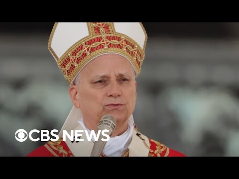 YouTube video thumbnail: Pope Leo Marks First Holy Week as Pontiff, Uproar Over Israel Blocking Holy Site