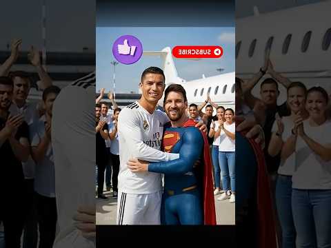 طيارة كريستيانو رونالدو وقعت وميسي أنقذه #cristianoronaldo #messi #shortvideo #shorts