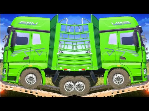 MOBIL TRUK DANCE TIKTOK - TRUK JOGET JOGET LUCU | XE TẢI NHẢY TIK TOK ##1191