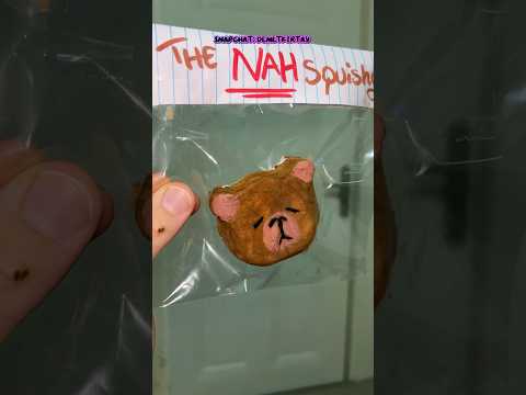 Mağazalarda satılan squishy yaptım