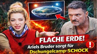 Flache Erde! Ariels Bruder sorgt für Dschungelcamp-Schock
