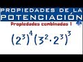 Propiedades de la Potenciación