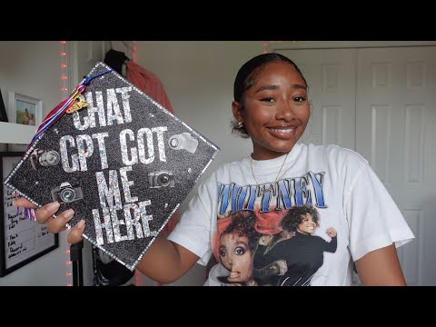 DECORATE MY GRAD CAP WITH ME 🎓︳ URBANSY 👩🏾‍🎓