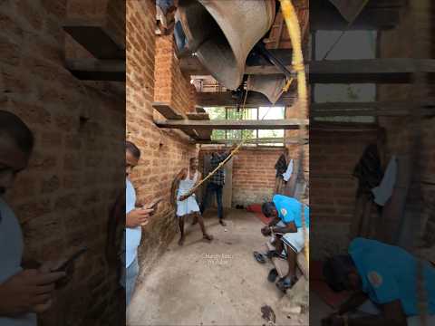 Inside kuravilangad church bell house