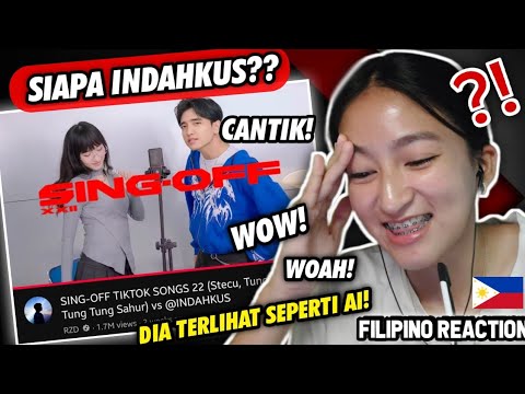 SING-OFF TIKTOK SONGS 22 (Stecu, Tung Tung Tung Sahur)‼️ RZD vs ‪INDAHKUS‬⁉️ | FILIPINO REACTION🇵🇭