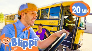 Blippi Bus Driver! 🚌 | Blippi Songs 🎶| Educational Songs For Kids