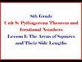Area and Properties of Squares