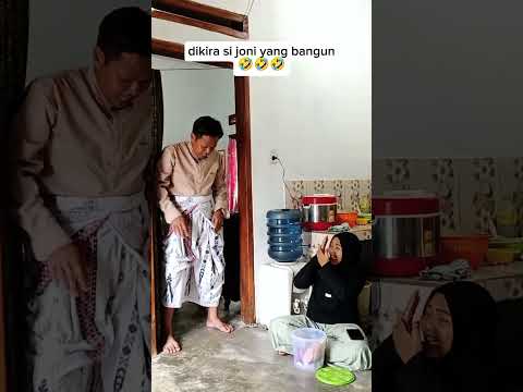 bikin malu kirain si joni yang bangun🤣🤣🤣. #comedy #pasutri #ngakak #fypシ゚viral