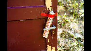 Can the Retorno Silver 120 Firecracker blow the Door open? (Retorno Silver 120 vs Door)