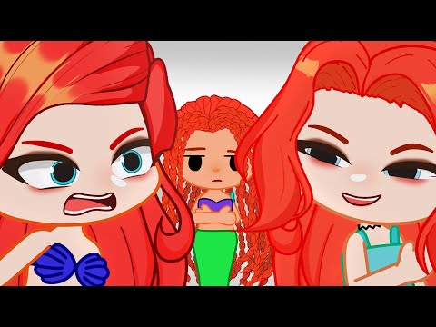 Dreamworks Mermaid Meets Disney Mermaid ( COMPLETE )| Gacha meme