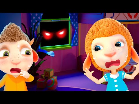 Kids Aren't Afraid of the Dark🌙Who's Outside? 👀 Dolly and Friends Cartoon