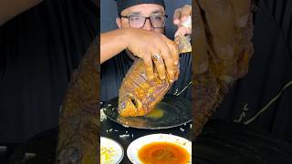 Full fish fry eating asmr #shorts  #bdbesteverfood