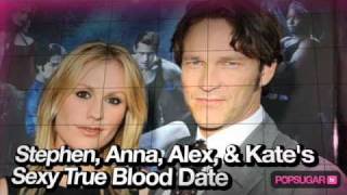 Stephen Moyer, Anna Paquin, Alexander Skarsgard, and Kate Bosworth's Sexy True Blood Date