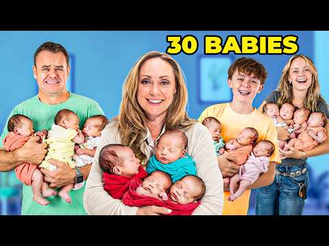 We Adopted 30 Adorable Babies! Surprising My Kids!