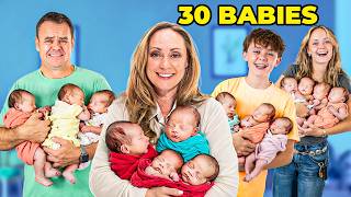 We Adopted 30 Adorable Babies! Surprising My Kids!