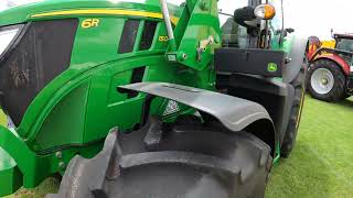 2026 John Deere 6R 150 4.5 Litre 4-Cyl Diesel Tractor (165/177HP) Ben Burgess at Rutland County Show