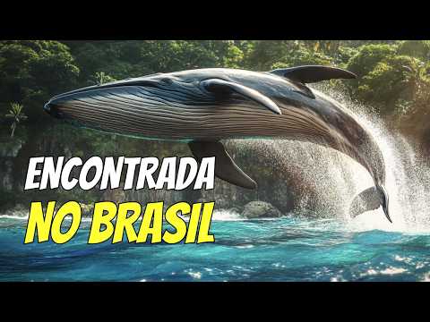Descoberta Recente: Baleia-Fin Vista no Litoral Brasileiro