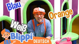 Amys Spielplatz Farben 🎨 Blippi Deutsch | Abenteuer und Videos für Kinder