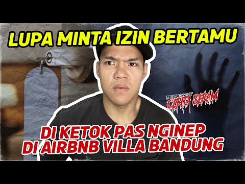 LUPA MINTA IZIN PAS NGINEP DI AIRB&B BANDUNG !!