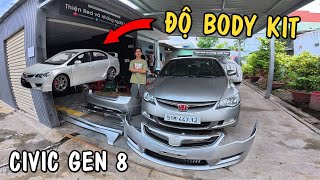 Thiện Red độ Body Type R cho Civic Gen 8 - Vịt Già Hóa Thiên Nga