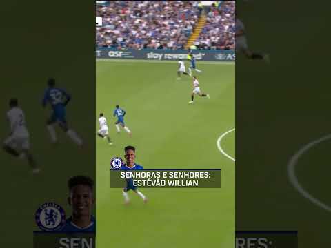 Toda a categoria de Estêvão na Premier League! #shorts