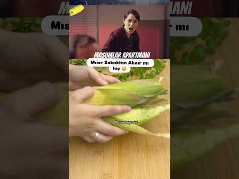 Masumlar Apartmanı  📽️/ 🌽Mısır sokaktan alınır mı hiç 😅 #keşfet #masumlarapartmanı #delicious
