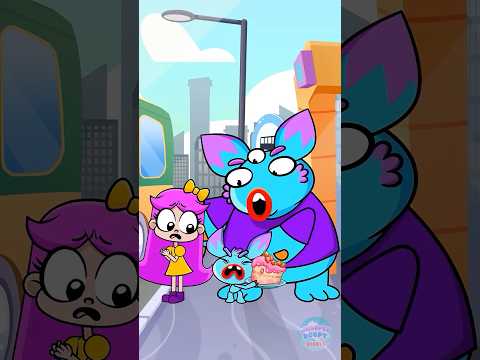 Stop, Look, Ride Safe! ๐๐ฆ A Smart Bus Trip Song for Kids #kidsafety #schoollife