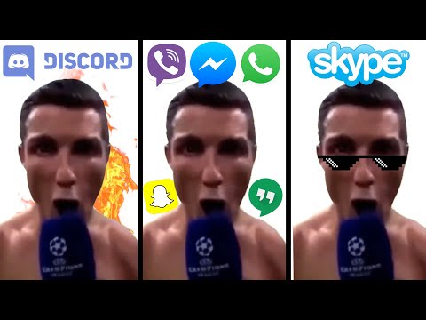 Cristiano Ronaldo Siuu, but Social Media ringtones