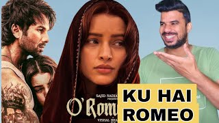 O romeo review!Shahid Kapoor!O romeo movie review!Tripti dimri #shahidkapoor 