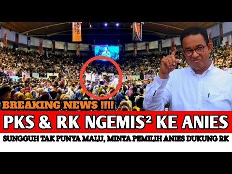 SUNGGUH TAK PUNYA MALU !! PKS NGEMIS² MINTA PEMILIH ANIES DUKUNG RIDWAN KAMIL PILGUB DKI