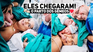 O NASCIMENTO DOS MEUS GÊMEOS: VINICIUS E ARTHUR.