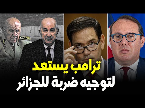 الرئيس الأمريكي دونالد ترامب يستعد لضرب الجزائر بسبب الصحراء المغربية